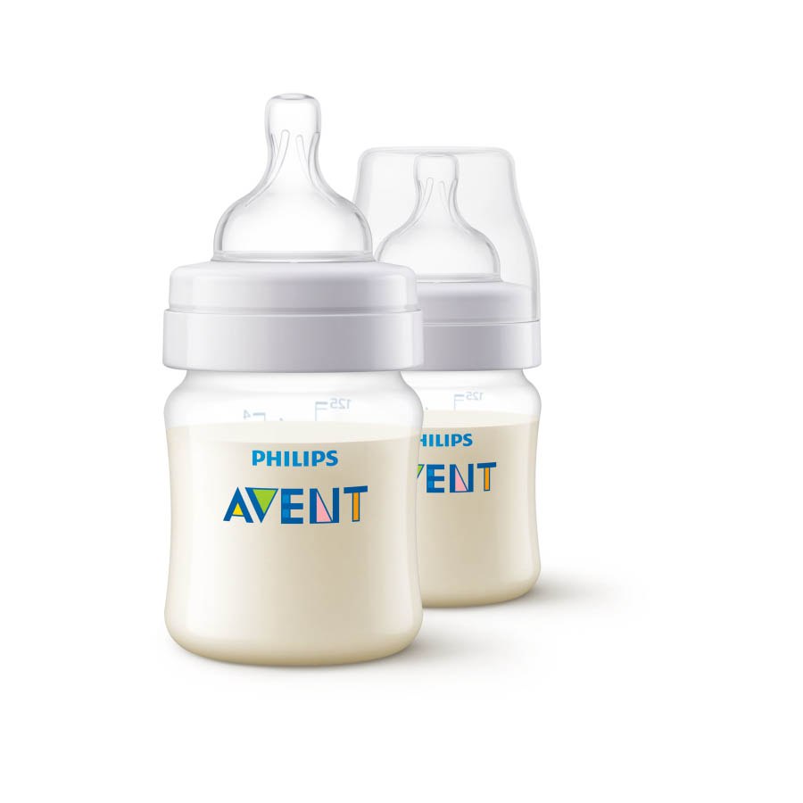 Philips AVENT / Бутылочка для кормления Anti-colic, 125 мл. (уп. 2 шт.), SCF810/27